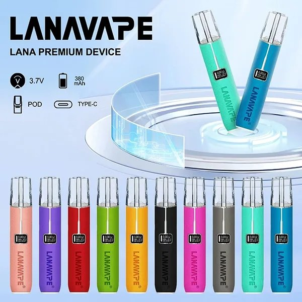 lana皮革主機LANA電子煙主機通用一代煙彈【台灣現貨】