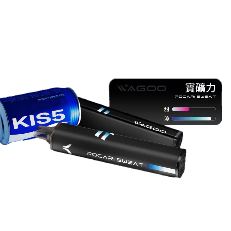 哇酷 Waku & KIS5 6500口雙芯拋棄式電子煙｜自由混搭雙口味｜台灣現貨